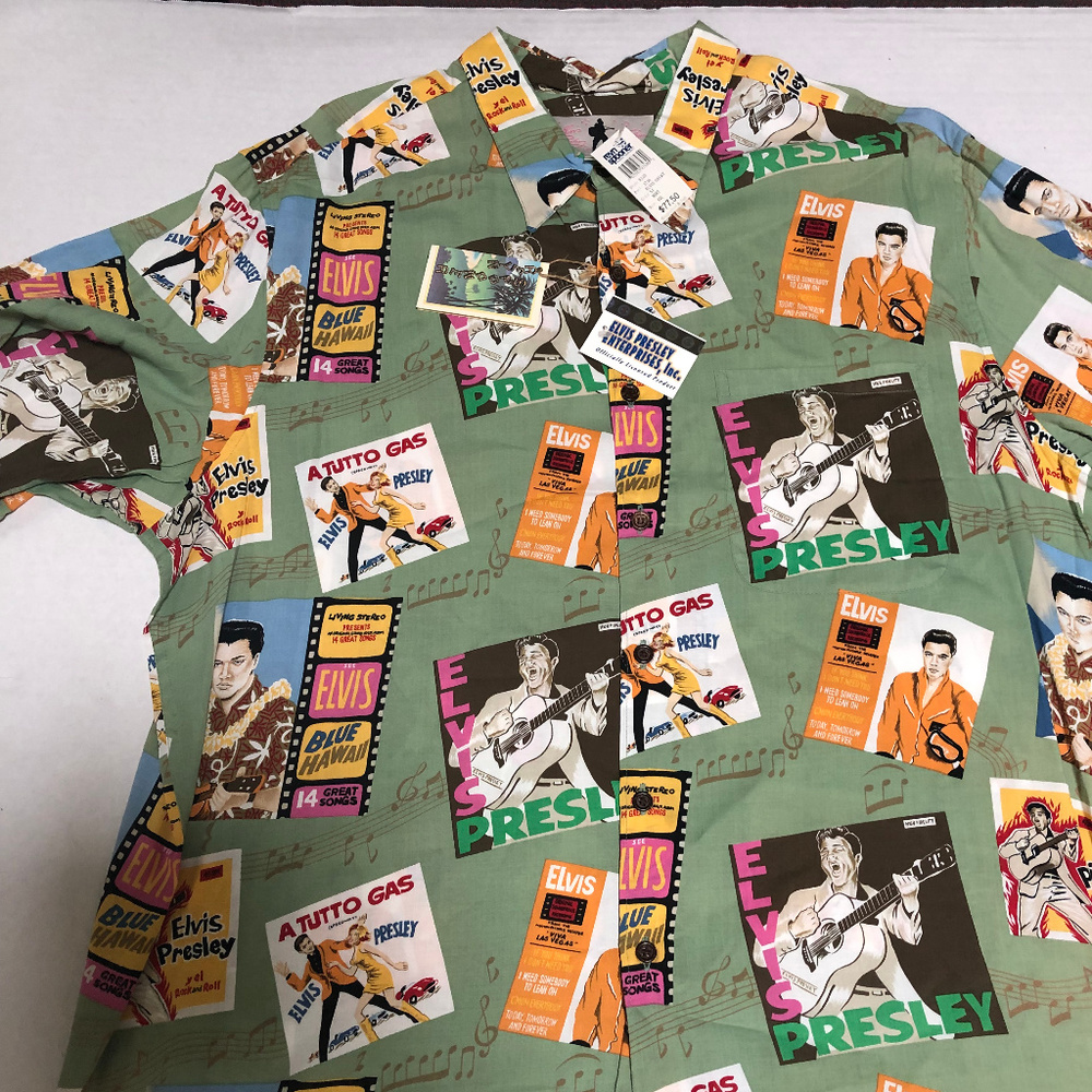 NWT Reyn Spooner Elvis Presley Limited Edition